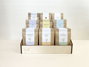 Display incl. 36 nederlandstalige badzoutzakjes