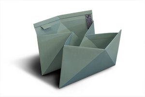 Cellulose fiber document holder