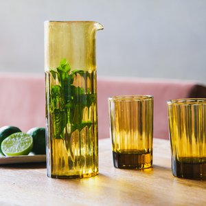 Reed Carafe 100 CL, amber, Brut Homeware