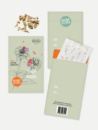 Colorful flower seeds for festive sowing, featuring illustrations of blooming flowers on the packaging.