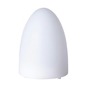 LED Leuchte GLOW weiß Ø 11 cm H 15 cm