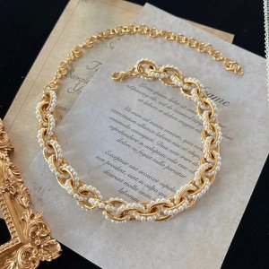 Vintage inspirierte Perlenkette