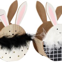 KONIJNDOZEN SCHAAK 2-DELIGE SET (HOFF4825)