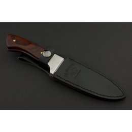 ED MAHONY Red Prairie Hunter, couteau de chasse, 440A