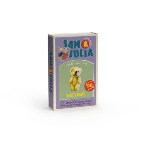 Minis - Teddybär - Maßstab 1:12 - Sam & Julia - The Mouse House