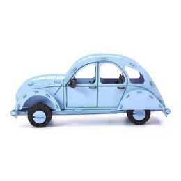 Papiermodell Citroën 2CV Auto