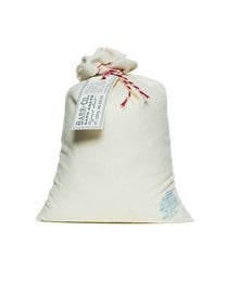 Barr-Co Original Bath Salt Bag, a relaxing and rejuvenating bath product with a natural, earthy scent. Packaged in a soft, muslin bag for easy use.