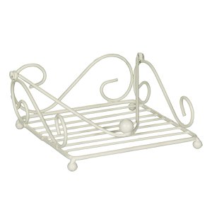 Napkin holder - white 18cm