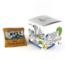 Organic Peach Mate - 15 biologisk nedbrydelige teposer