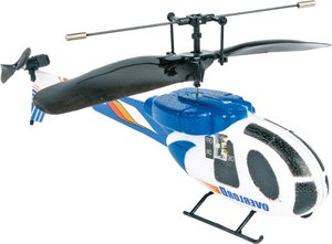 Infrarot Helikopter, blau