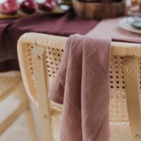 Woodrose linen kitchen towel