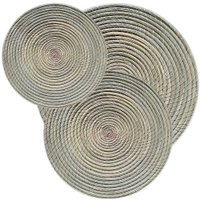 Decorative Disks - Natural fibers