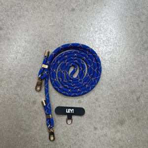 Neck strap - blue-orange