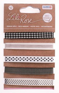 Deko-Bänder auf Karte 5x100cm #Kreativbänder