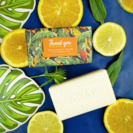 ENGLISH SOAP C° 190g zeep - Thank You - Zesty Lemon&Orange