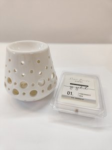 Aromabrander + waxmelts 'Pomegranate Noir' - Wax - oliebrander