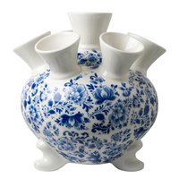 Tulpenvaas op pootjes XL - Sierlijke bloem - Keramiek - 30 cm