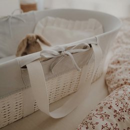 Moses Basket - Cover - Grå