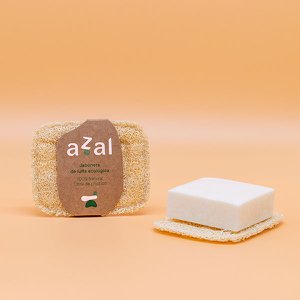 Luffa soap dish for solid soaps. Azal