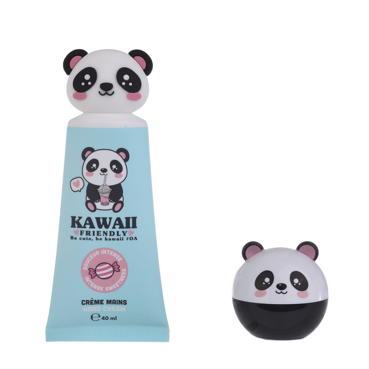 Coffret Beauté Kawaii – Crème Mains & Baume à Lèvres 3D