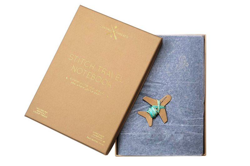 Cuaderno de Viaje Stitch Azul Marino