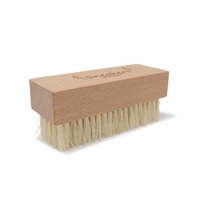 Sneaker brush with vegetable fiber