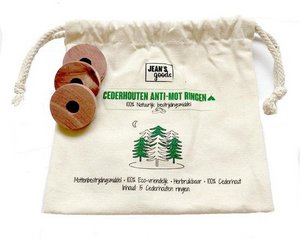 Ringe aus Zedernholz