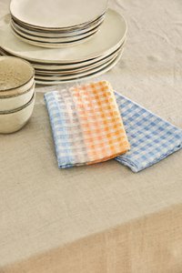 Set van 2 Ibiza veelkleurige katoenen keukendoeken