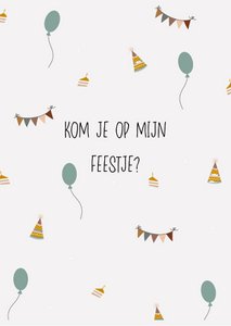 Kommst du zu meiner Party?