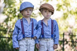 Little Parisian children's suspenders