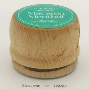 Natural stone with peppermint and eucalyptus