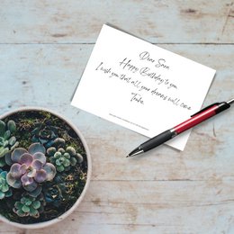 Birthday card, Happy Birthday postcard, birthday greeting card, DIN A6 greeting card, card size: 148x105 mm FSC paper