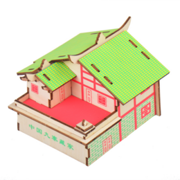 Bausatz Tibetan House- Farbe