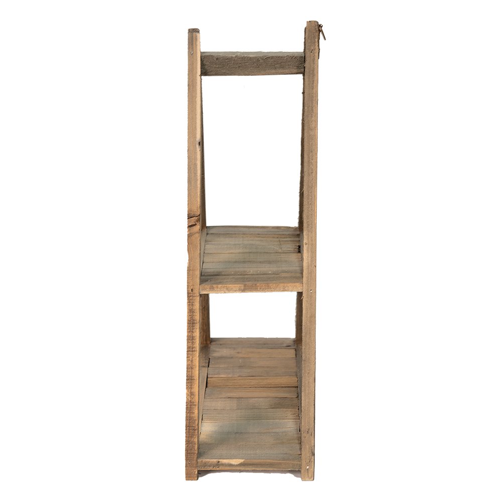 Wandrek 31x11x36 cm Bruin Hout Wandplank