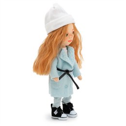 Soft toy, Sweet Sisters - Sunny in a Mint Coat + bonus accessories set (35cm)