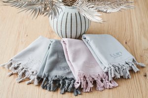 Biologische Handdoek 50x70cm - 4 kleuren