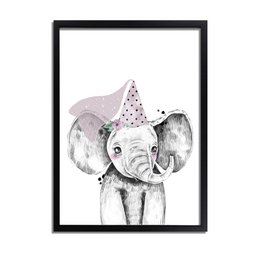 Elephant Nursery Poster Hat