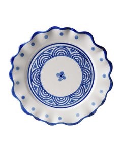 Breakfast plate Waves Majolica 21.5 cm
