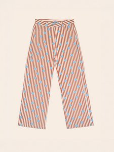 Doll Red Striped Jeans