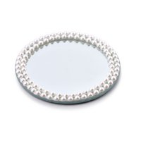 MARGOT PEARL Dekorativer Kunstständer, Durchmesser: 15xh1cm