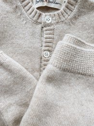 Strik Cardigan - Karamel