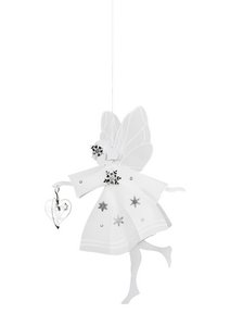 Witte Feeën met Hart, medium