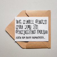 I know exactly how old you've gotten...