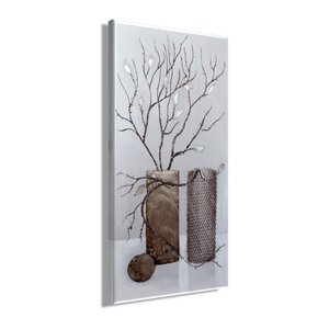 Oil painting handmade VASE 40x80 cm mural art decoration modern
