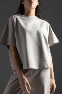 Lounge by Luin T-Shirt, Pale Sand