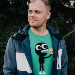 Men’s Burger T-shirt