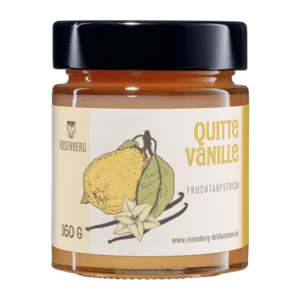 Organic quince vanilla