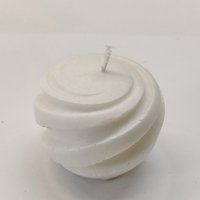 Ornament candle - Round twisted ornament Candle