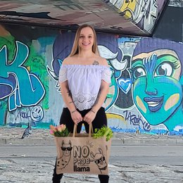 Domelo jute tas boodschappentas. Jute Shopper Bag. Groot water -Repellent winkelmand/ strandtas. Badtas xxl/ boodschappentas geschenken voor vrouwen.