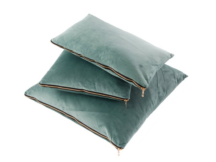 Rebellenclub Kussen Velvet Julie 30x50 - Groen